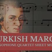 Turkish March Saxophone Quartet