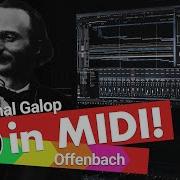 Infernal Galop Can Can By Jacques Offenbach Midi Rendition Post Future Films