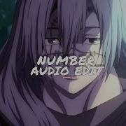 Number Edit Audio