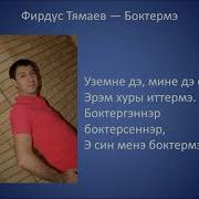 Боктермэ Фирдус Тямаев