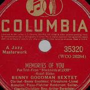 Memories Of You Benny Goodman And His Orchestra