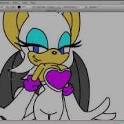 Rouge The Bat Coloring Tutorial Sumopaint